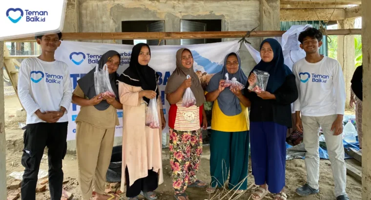 Pendistribusian Daging Qurban Aceh Tamiang