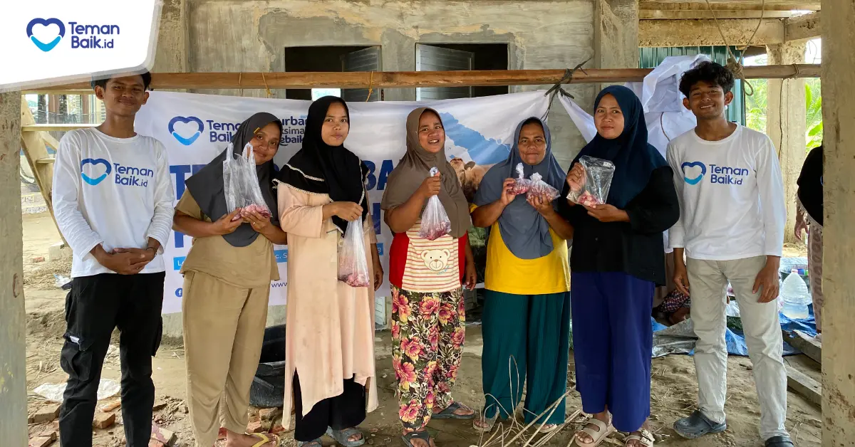 Pendistribusian Daging Qurban Aceh Tamiang