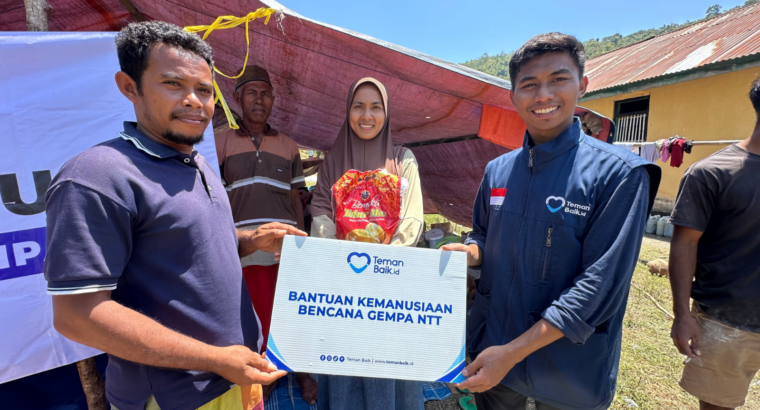TemanBaik Temani Pemulihan Warga Sambi Rampas lewat Bantuan Pangan