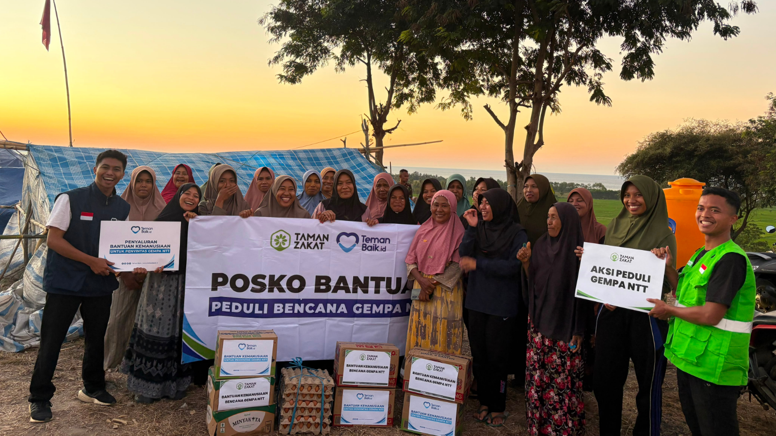 Paket Sembako Posko Sambi Rampas
